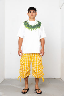 Cruise White Maile Lei T