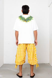 Cruise White Maile Lei T